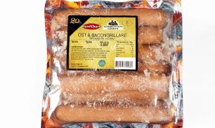 Ost & bacongrillare, ca 800g