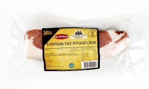 Ryggfläsk torrsaltat, konsumentpackad